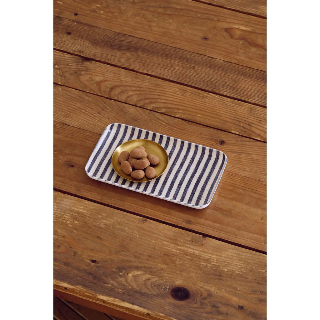Small Linen Coated Tray (Jasper) by Fog Linen Work