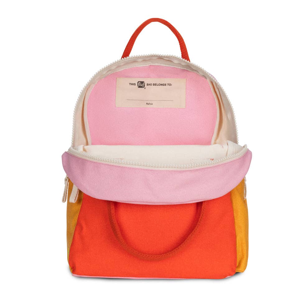 Junior Backpack (Pink Poppy) by Fluf