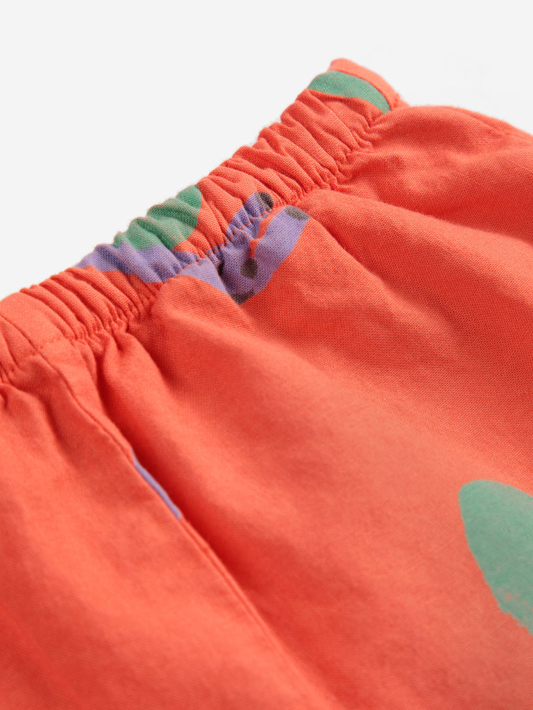 Funny Snail Woven Shorts (Baby) by Bobo Choses