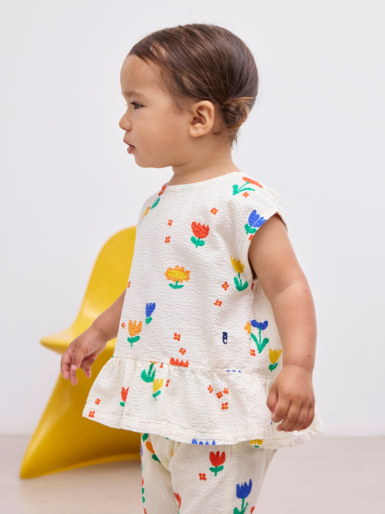 Garden Party Blouse (Baby) by Bobo Choses