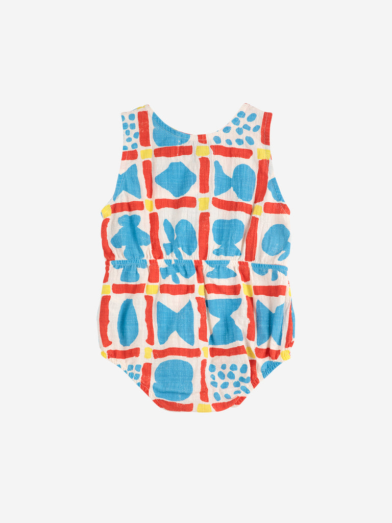 Geometric Game Romper by Bobo Choses