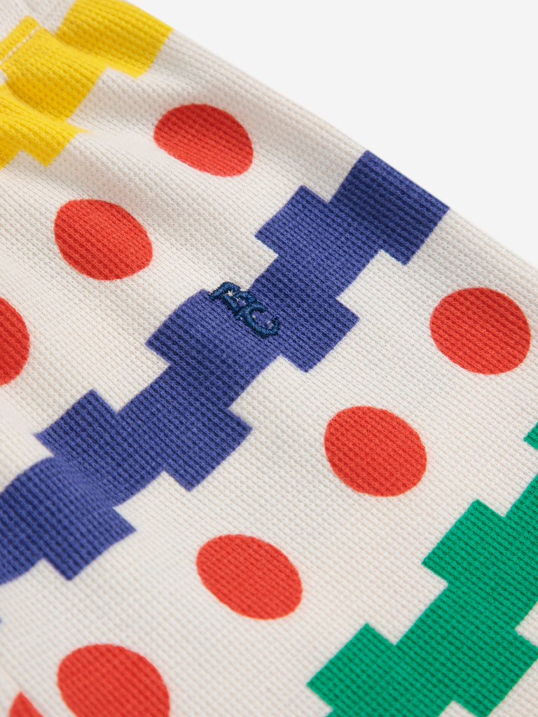 Geometric Waffle Pants (Baby) by Bobo Choses