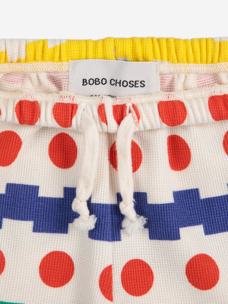 Geometric Waffle Pants (Baby) by Bobo Choses