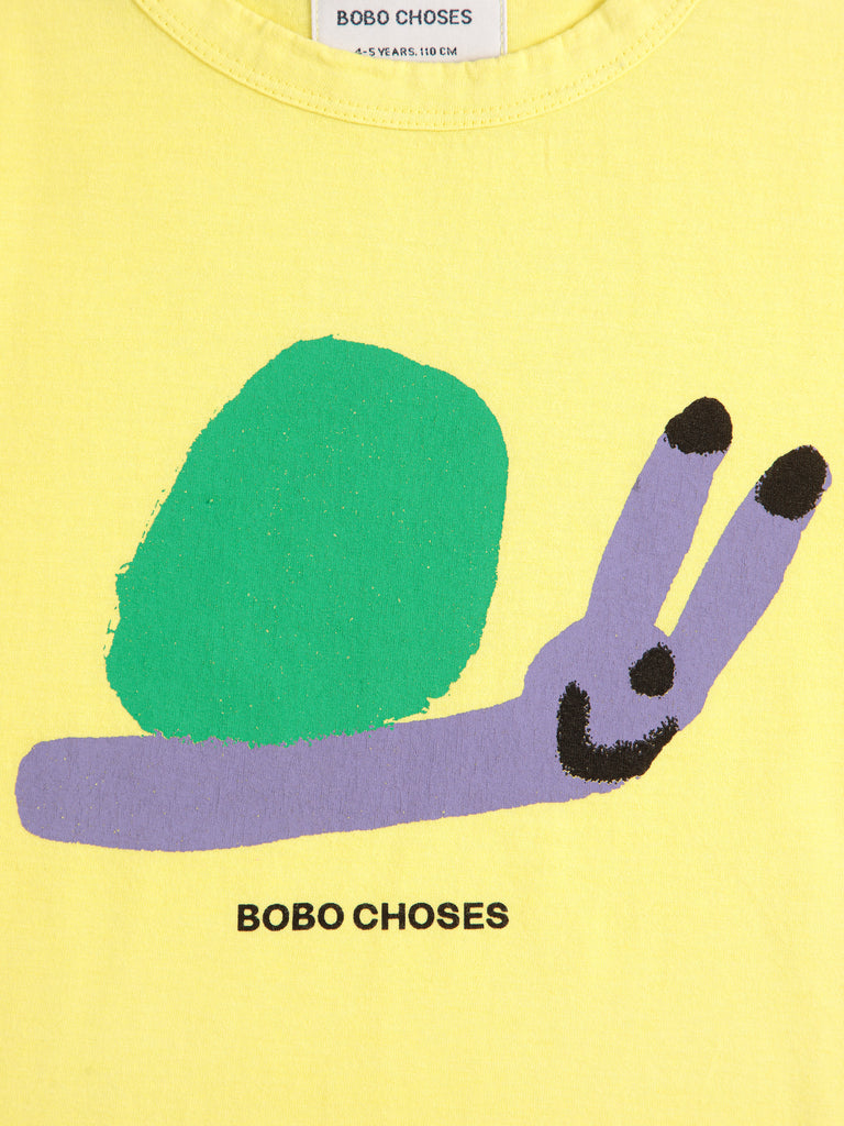 Funny Snail Tee (Kids) by Bobo Choses