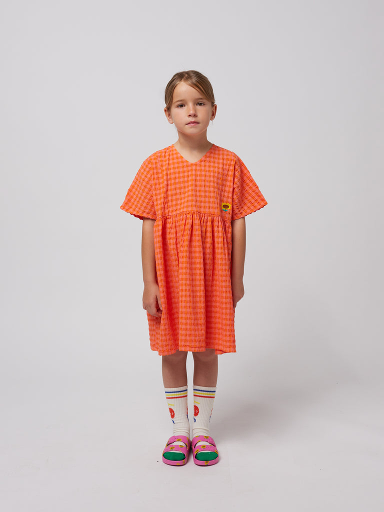 Vichy Woven Dress (Kids) by Bobo Choses