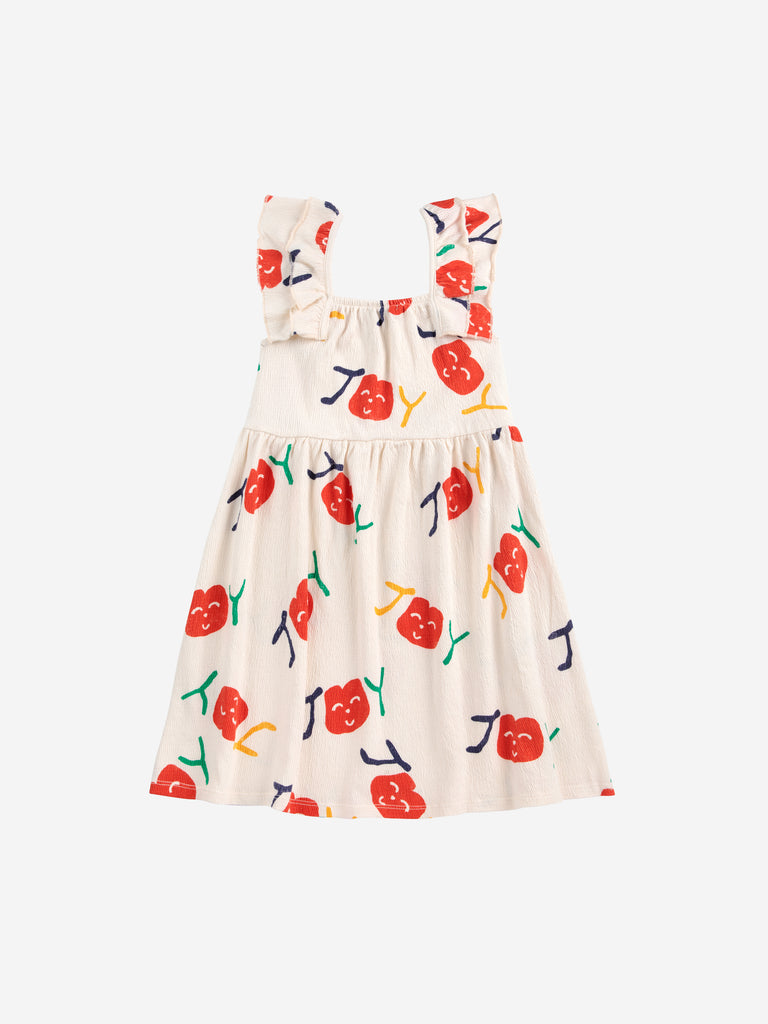 Smiling Ruffle Dress (Kids) by Bobo Choses