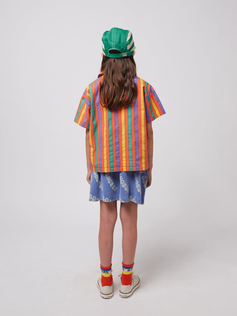 Multicolor Stripes Shirt (Kids) by Bobo Choses