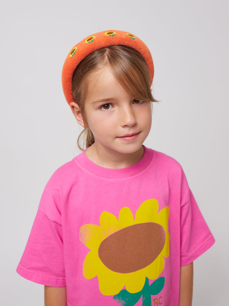 Sunflower Embroidered Headband by Bobo Choses