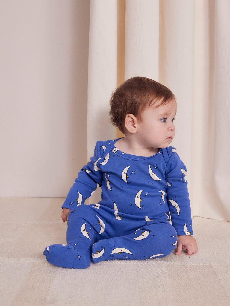 Beneath The Moon Footed Leggings (Baby) by Bobo Choses