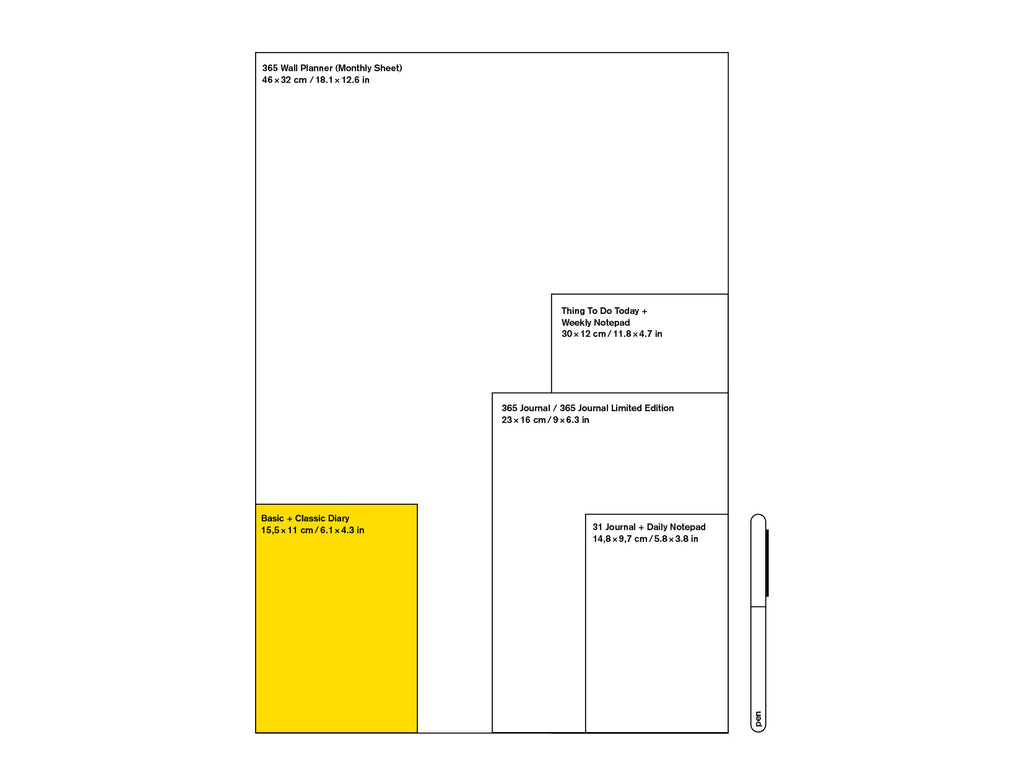2026 Basic Planner (Burgundy) by Marjolein Delhaas