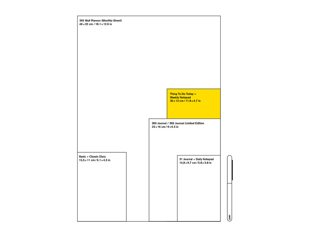 Things To Do Today Planner (Brown) by Marjolein Delhaas