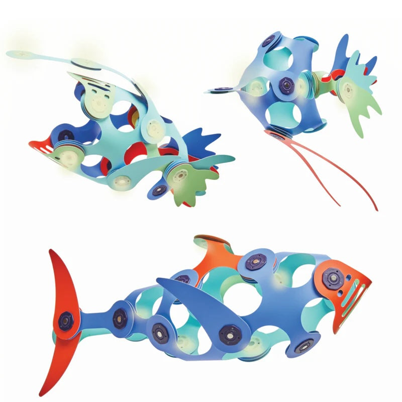 Ocean Creatures Pack (24-Piece) by Clixo