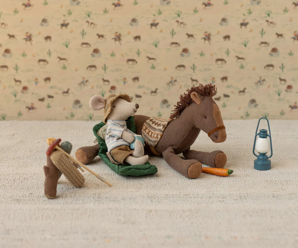Hiker Mouse Stripes (Big Brother) by Maileg