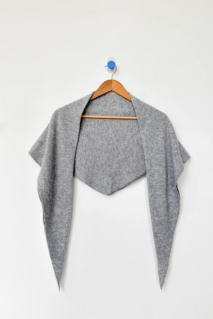 Cashmere Shawl (Heather Grey) by Le Bon Shoppe