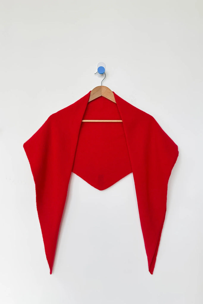 Cashmere Shawl (Red) by Le Bon Shoppe
