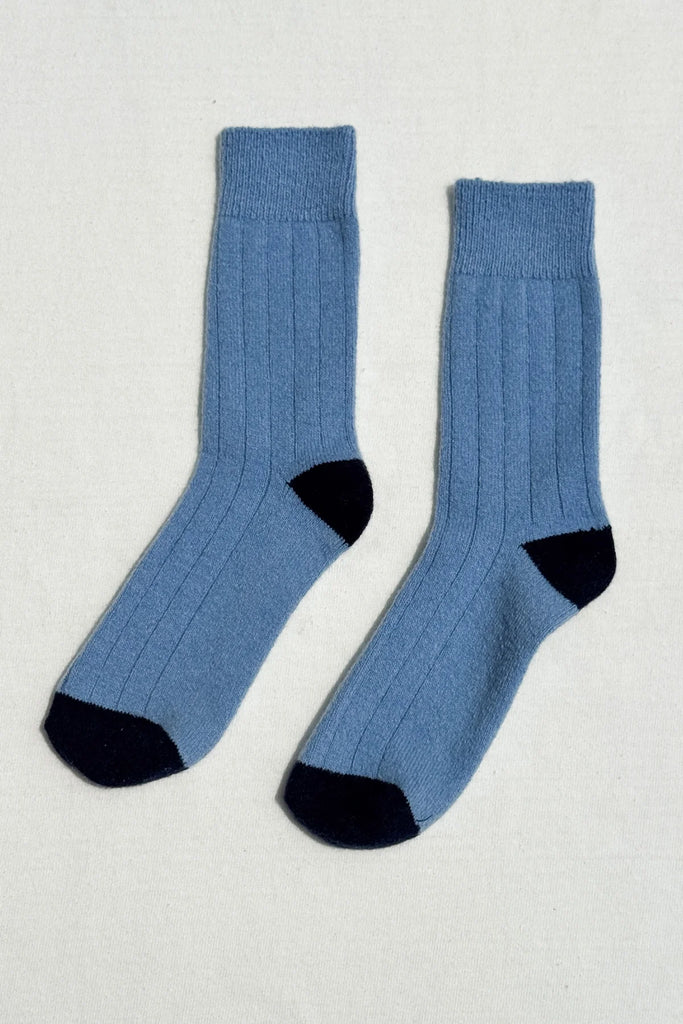 Cashmere Socks (Bluebell) by Le Bon Shoppe