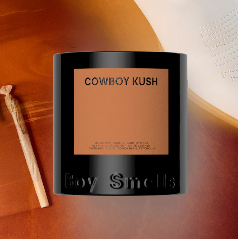 Magnum Cowboy Kush Candle by Boy Smells