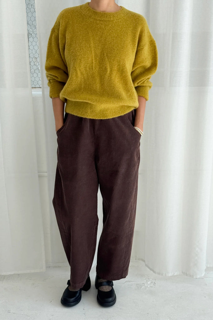Finn Mohair Sweater (Bistro Yellow) by Le Bon Shoppe