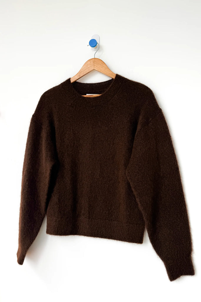 Finn Mohair Sweater (Cocoa Bean) by Le Bon Shoppe