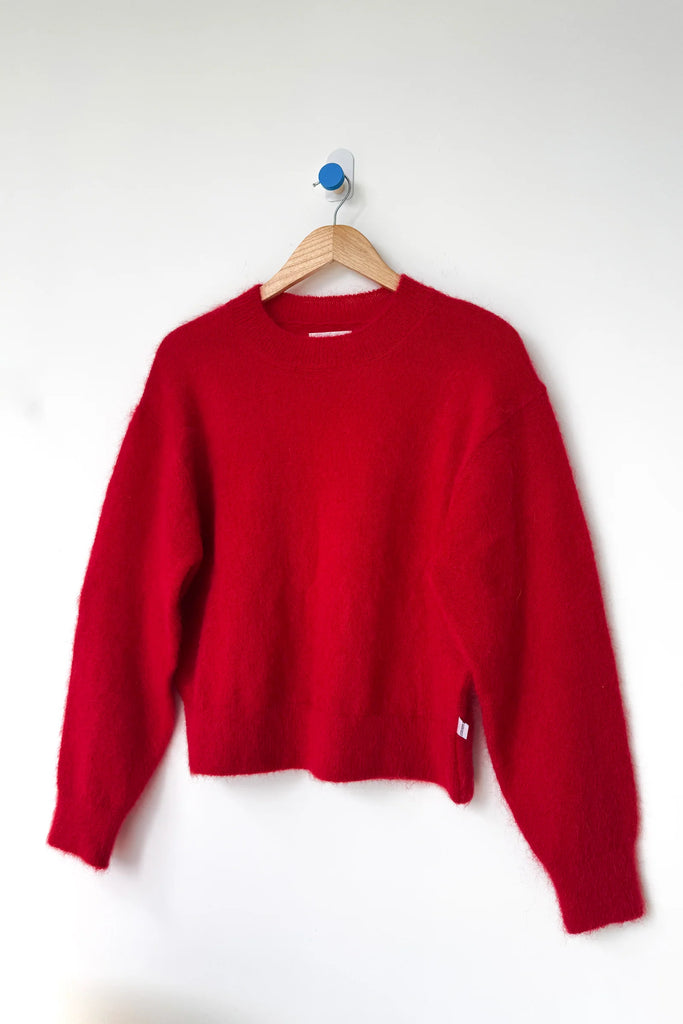 Finn Mohair Sweater (Red) by Le Bon Shoppe