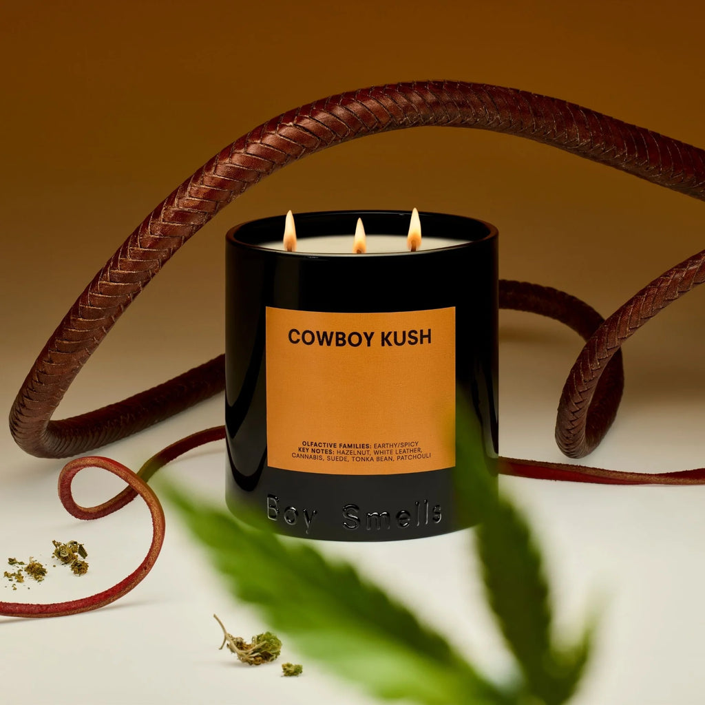 Magnum Cowboy Kush Candle by Boy Smells