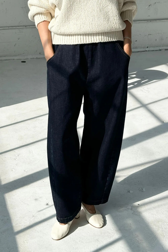 Arc Pants (Raw Denim) by Le Bon Shoppe