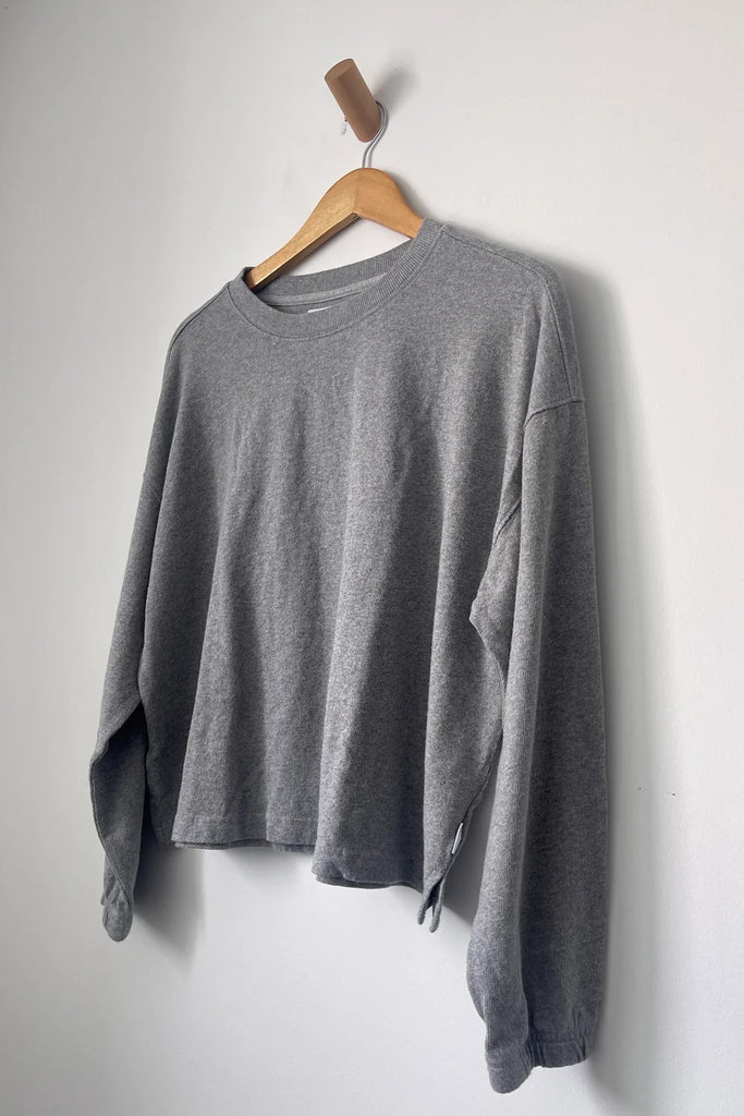 Naturelle Tee (Heather Grey) by Le Bon Shoppe