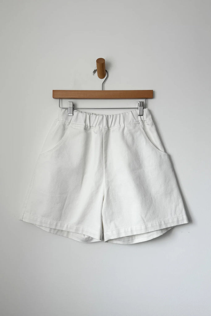 City Shorts (Milk) by Le Bon Shoppe