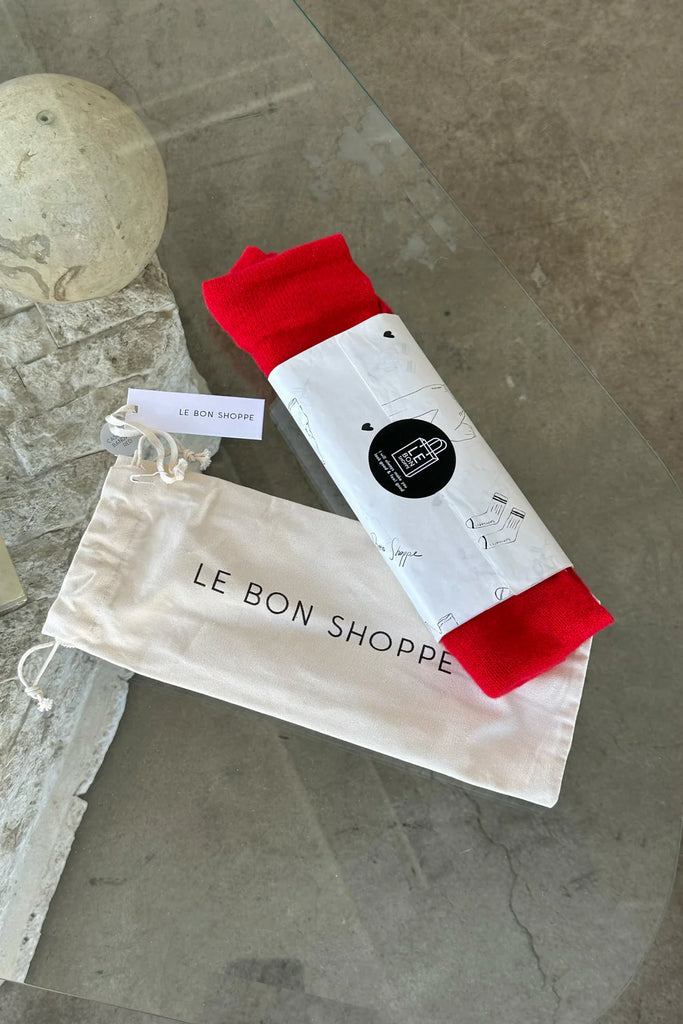 Cashmere Bandana (Red) by Le Bon Shoppe