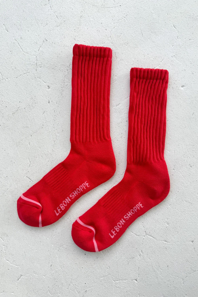 Ballet Socks (Strawberry) by Le Bon Shoppe