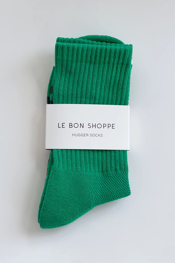Hugger Socks (Kelly Green) by Le Bon Shoppe