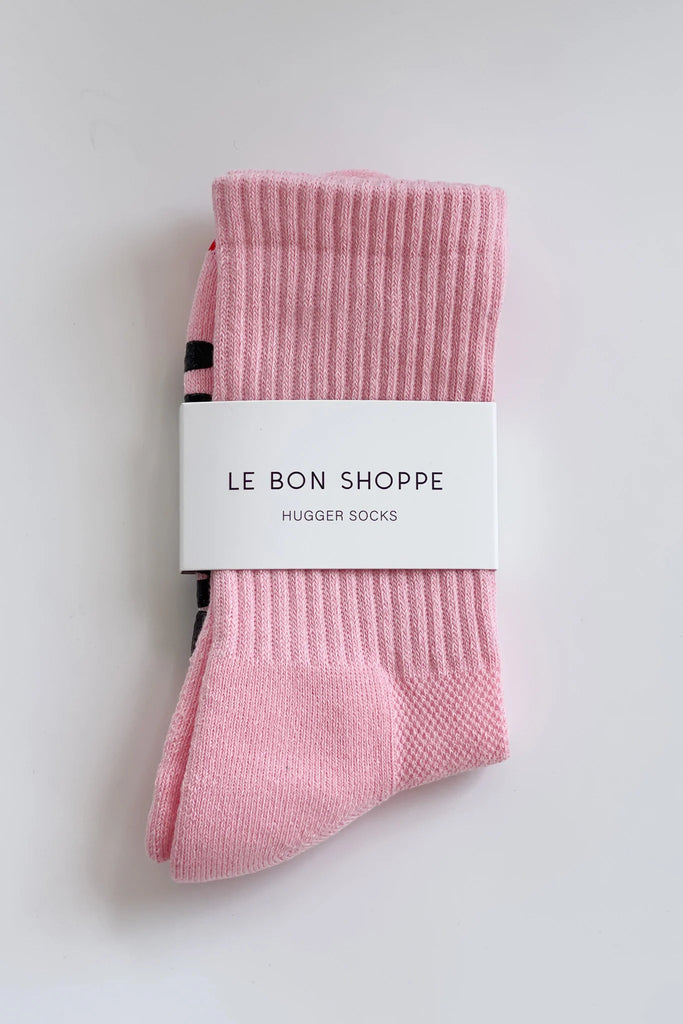 Hugger Socks (Pink) by Le Bon Shoppe