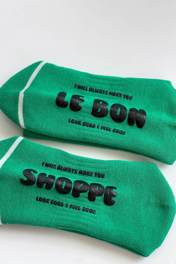Hugger Socks (Kelly Green) by Le Bon Shoppe