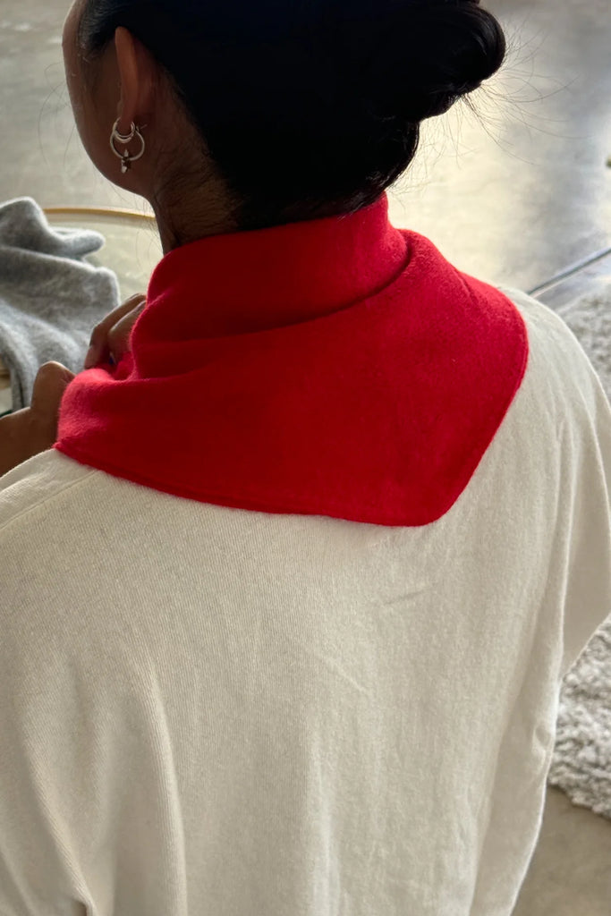 Cashmere Bandana (Red) by Le Bon Shoppe
