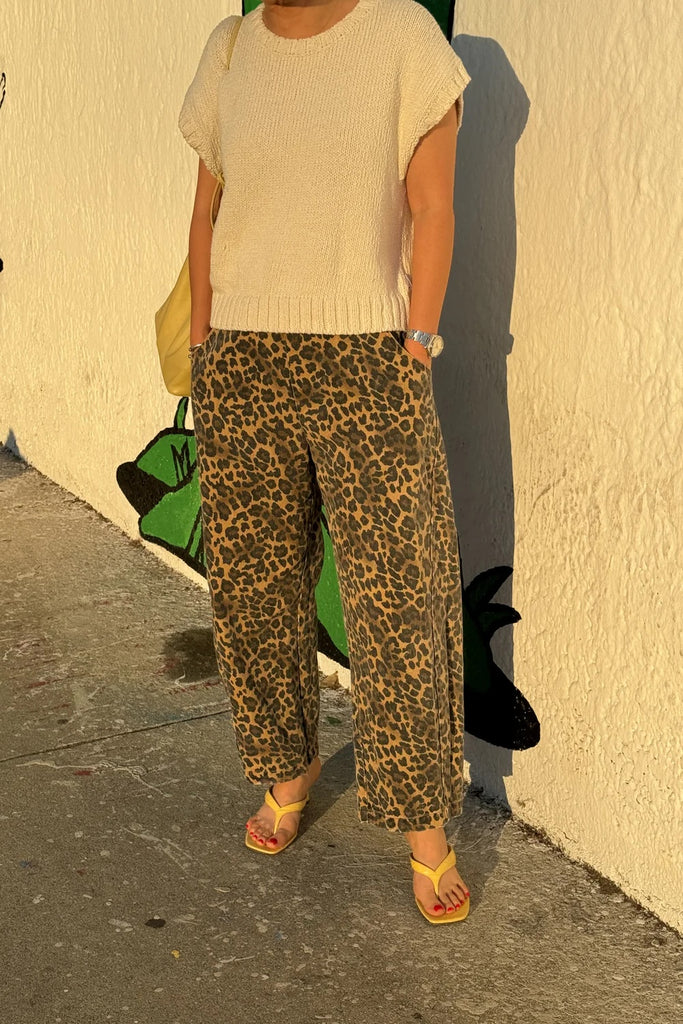 Arc Pants (Leopard) by Le Bon Shoppe