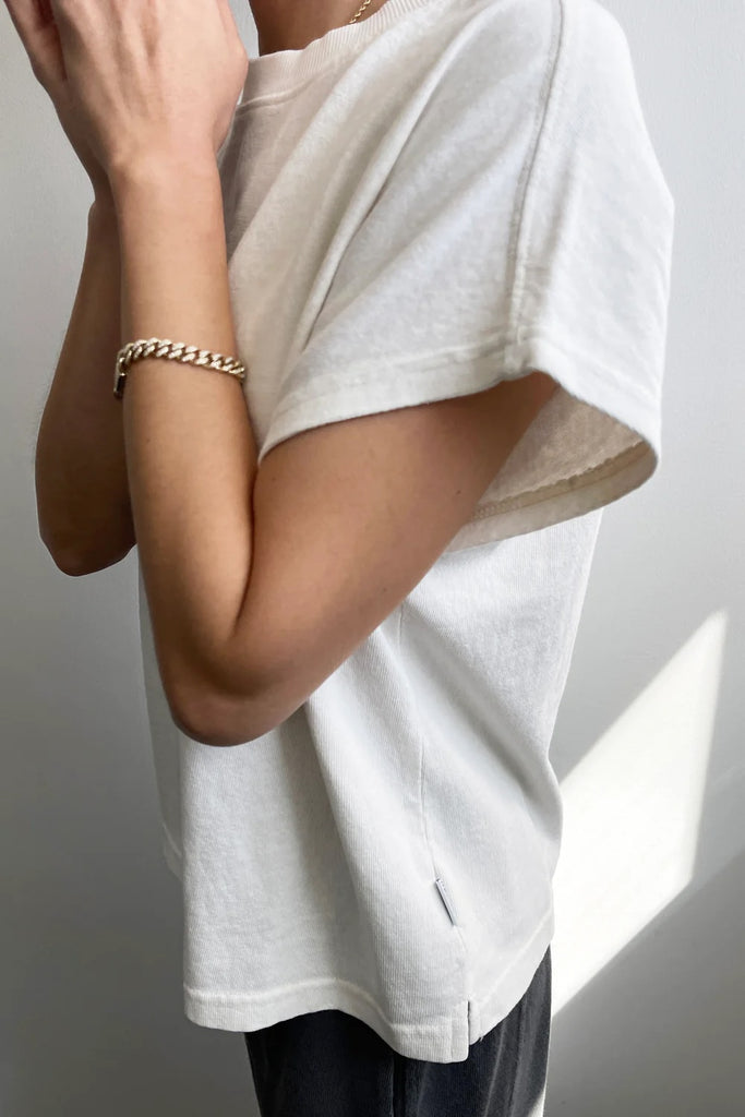 Jeanne Tee (White Cotton) by Le Bon Shoppe