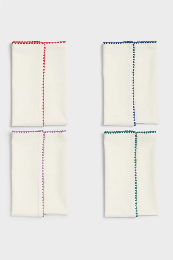 Napkin Set (Zigzag) by Yo Home