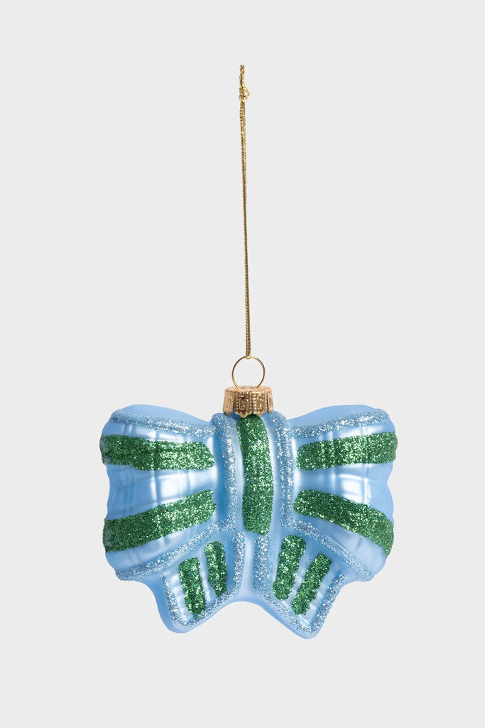 Bow Ornament (Blue) by Yo Home