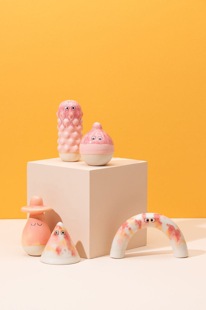 Familia Figurines (No. 10-14) by Studio Arhoj