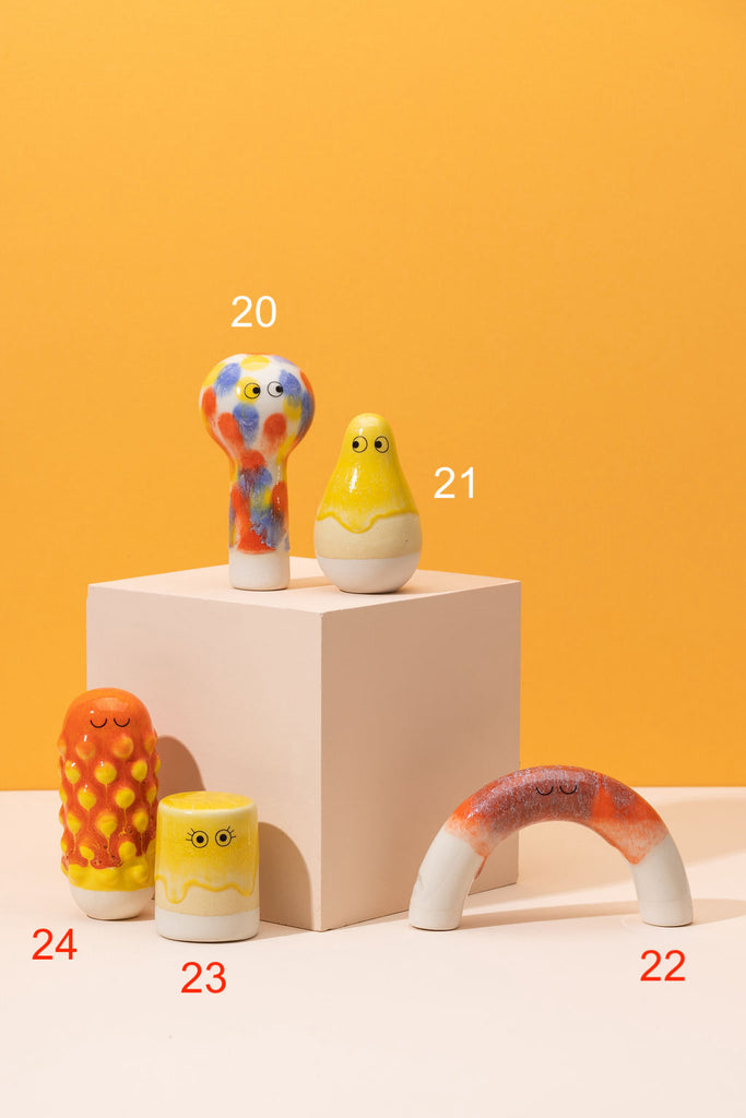 Familia Figurines (No. 20-24) by Studio Arhoj