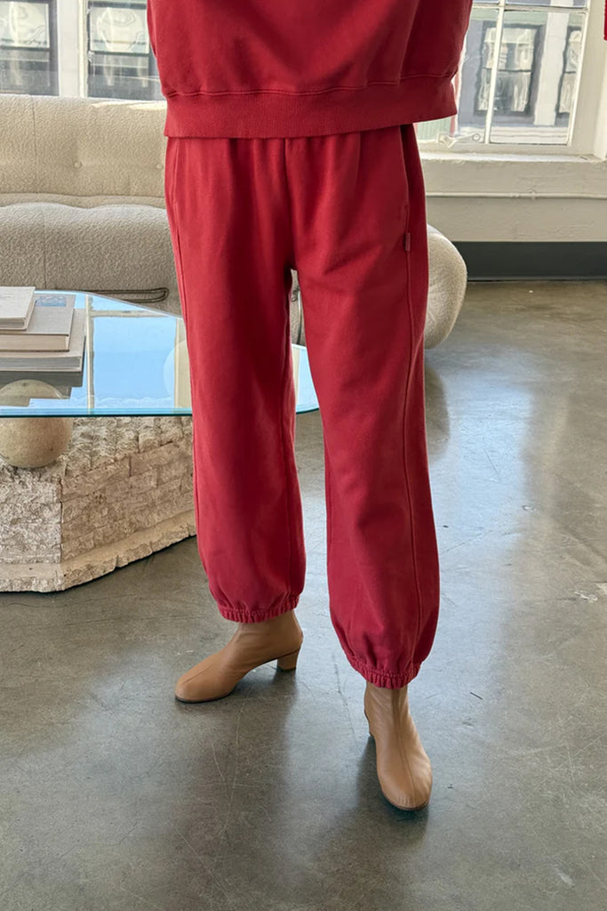 French Terry Balloon Pants (Coral) by Le Bon Shoppe