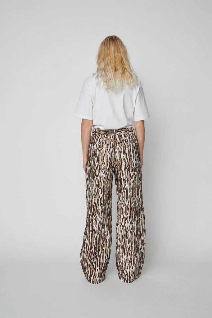 Leopard Jacquard Pants by Stella Nova