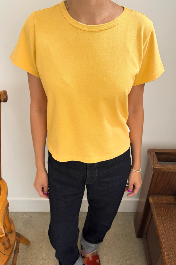 The Little Boy Tee (Egg Yolk) by Le Bon Shoppe