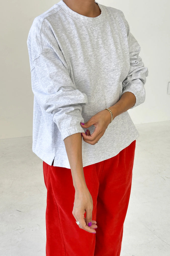 Naturelle Tee (Icy Grey) by Le Bon Shoppe