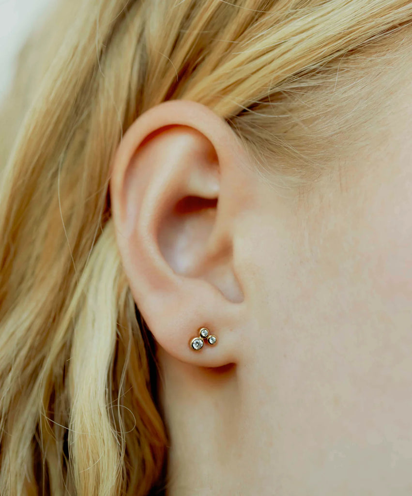 Odette Studs (Gold) by RAGBAG