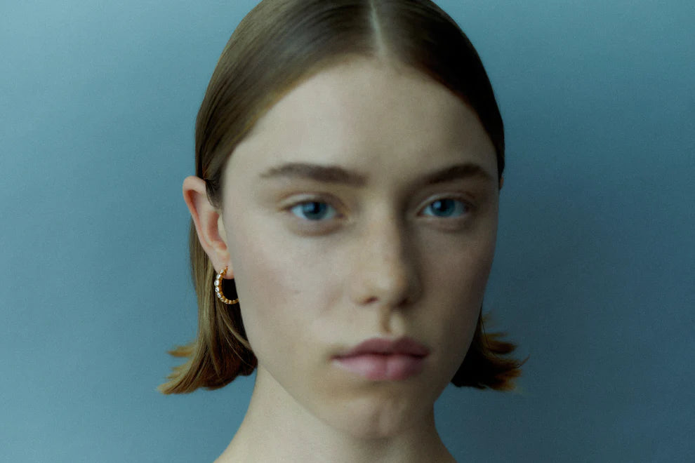 Ottilia Hoops (Gold) by RAGBAG