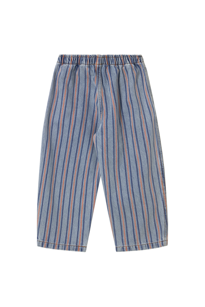 Multicolor Stripes Pants (Kids) by Tiny Cottons