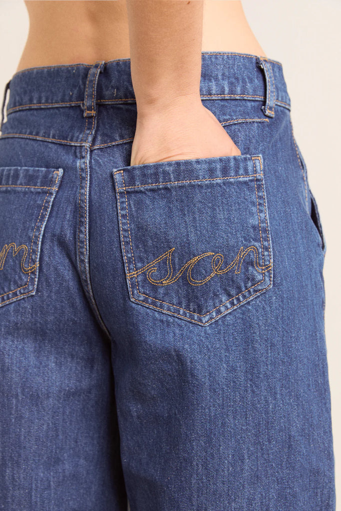 Iza Culotte (Texas Wash) by Damson Madder