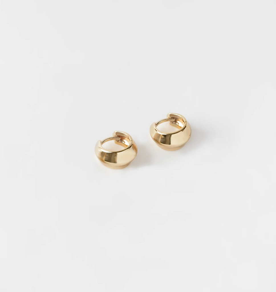 Small Bodie Earrings (Gold) by Wolf Circus