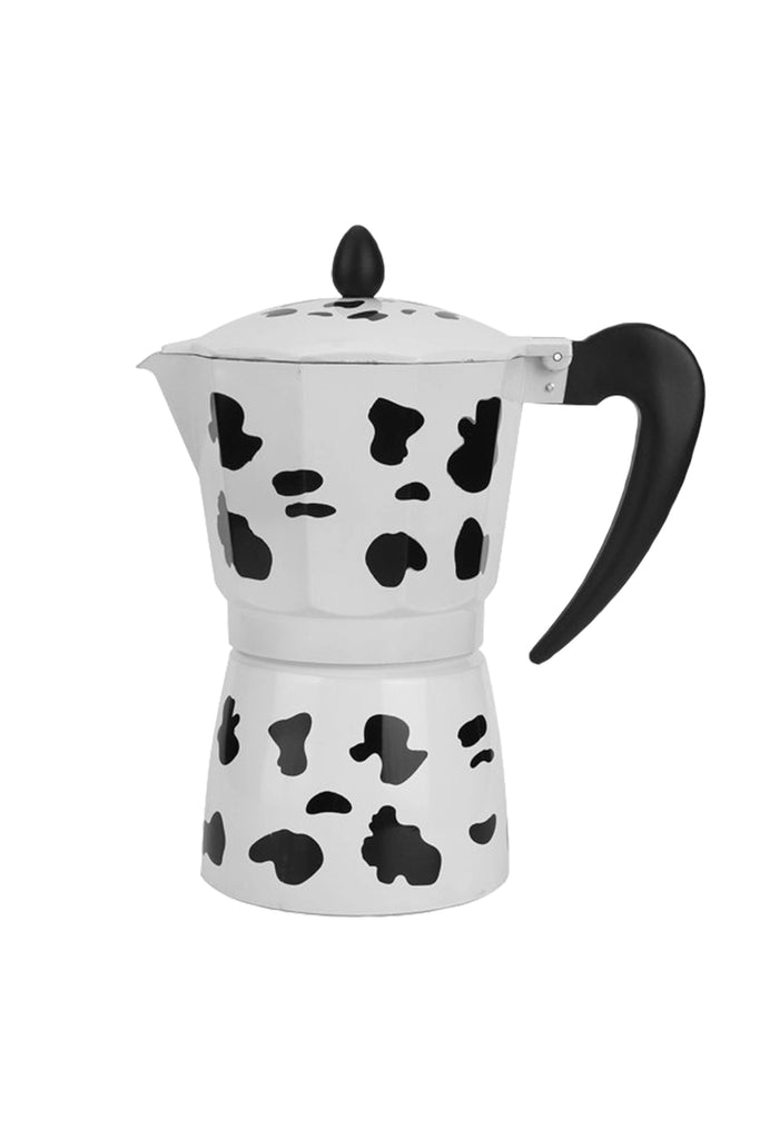 Cow Print Mocha Pot by Couplet Coffee